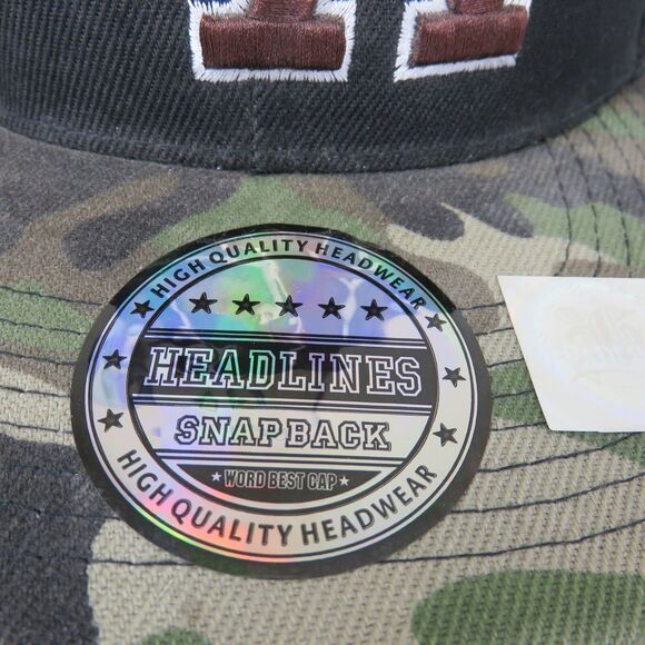 Headlines LA Camo Snapback Hat - Picture 2 of 10